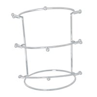 Magideal - Soporte De Exhibición De Tiara Corona Titular De La Exhibición Estable Organizador Estable Estante De Almacén Para Princess Crown Hair Hoop Comercio D 3 Nivel