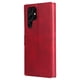 thumbnail image 2 of Funda Billetera para Samsung Galaxy S22 Ultra con Porta Tarjetas y Soporte Ajustable Rojo, 2 of 6