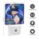 thumbnail image 2 of Blox Fruits / Frutas Blox Luz nocturna LED con sensor de anochecer a amanecer para dormitorio, baño, pasillo, escaleras - Lámpara LED nocturna de enchufe, 0.5W - 1 pieza, 2 of 6