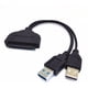 thumbnail image 1 of Adaptador Usb Doble 3.0 Disco Duro Ssd Sata 2.5, 1 of 3