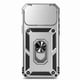 thumbnail image 4 of Funda Resistente Anillo Soporte iPhone 17 Pro Privacidad Cámara Montaje Magnético Plata, 4 of 6