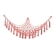 thumbnail image 1 of Red De Hamaca De Juguete De Felpa Para El Hogar, Soporte Para Hamaca De Esquina De Macramé, 39x39x47 Pulgadas, Color Rosa, 1 of 5