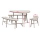 thumbnail image 4 of Juego de Terraza 6 Personas Metal Beige 117x74 Cm, 4 of 4