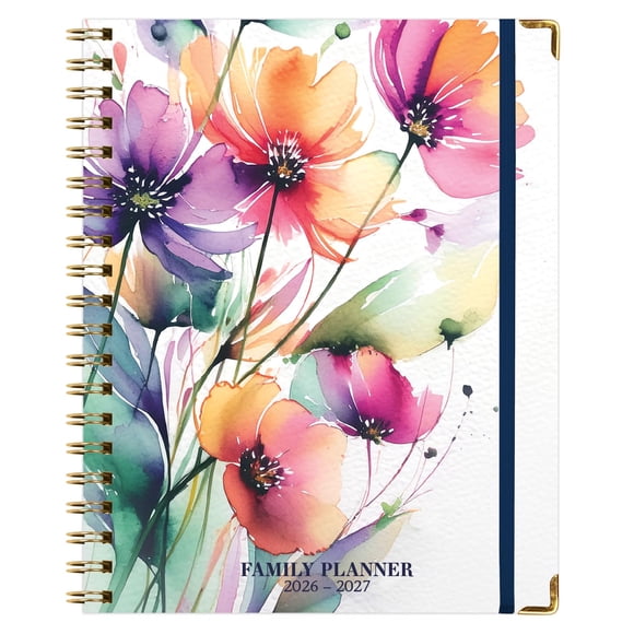 Planificador EXCELLO GLOBAL PRODUCTS 21x28 cm 2026‑2027