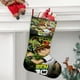 thumbnail image 2 of Ben 10 Tema: Calcetines de Navidad, fino lino blanco para colgar en escaleras y chimenea, decoración navideña para el hogar, regalo de Navidad. 45cm × 32cm, 2 of 5