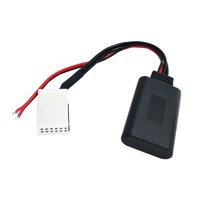 Magideal - Receptor De Audio De Cable De Audio Para Coche, Adaptador De Cable Aux Estéreo De Radio Manos Libres Adaptador De Entrada Aux Para Rcd 210 Rcd 310 Rns