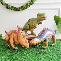 Kit De Decoración Con Globos Easute, Dinosaurio Grande Y Autoportante