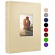 thumbnail image 1 of Álbum de fotos Vienrose 4x6 para 300 fotos con área para notas, cubierta de cuero, 1 of 7