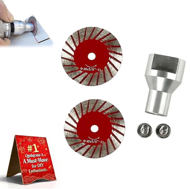 Discos sierra diamante 40mm 10 uds mini corte multifunción amoladora
