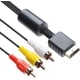thumbnail image 1 of Cable RCA de audio y vídeo - Cable AV para conexión de accesorios de componentes de consola de juegos para PS1, PS2, PS3 y Playstation, 1,8 m, 1 of 6