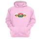 thumbnail image 1 of Polerón Canguro Central Perk Rosa Talla M Unisex, 1 of 1