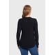 thumbnail image 3 of Polera Mujer Rib Aplicación Negro, 3 of 5