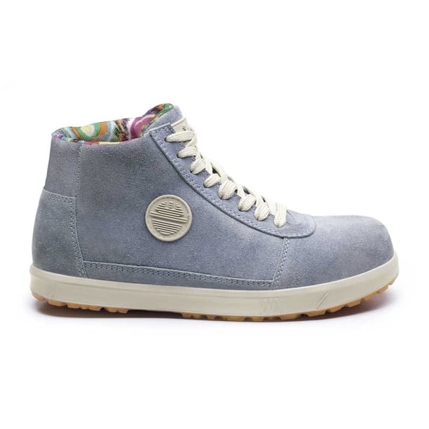Zapato Seguridad Dike Botin Mujer Levity Celeste