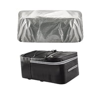 Ioensy - Bolsa Para Portaequipaje Trasero De Bicicleta, Alforja, Bolsa Para Sillín, Bolsa De Carga, Organizador Para Baúl De Bicicletas, 33 Cm X 21 Cm X 18 Cm, 15 L