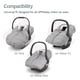 thumbnail image 4 of Asiento de coche infantil CozyGanoosh UPPAbaby para Aria y Mesa, 4 of 6