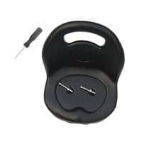 Ioensy - Asiento De Triciclo Para Niños Sillín De Respaldo Liviano Para Andar En Bicicleta En Triciclo Negro