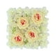 thumbnail image 3 of Panel De Flores Artificiales, Telón De Fondo De Flores Rosas Para Boda, Día De San Valentín, Champán, 3 of 3
