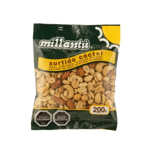 Surtido Cóctel Salado Natural, 200 g