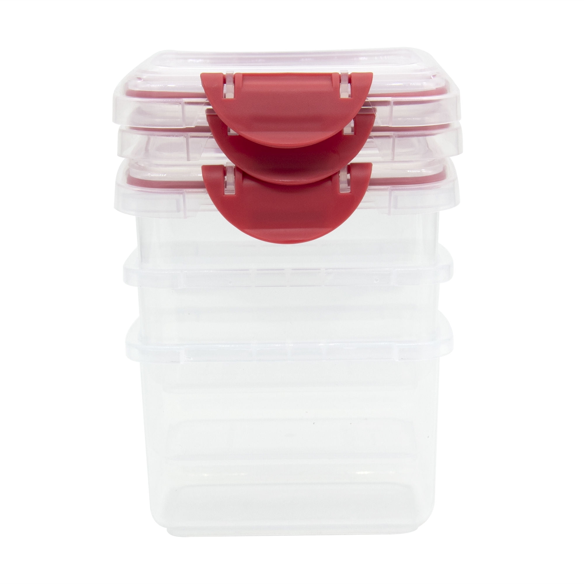 Haus - Contenedor Básico Con Alitas 400 Ml Set 3, Producto Surtido