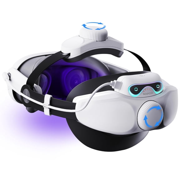 Correa para Cabeza VR Noiposi Meta Quest 3s con Batería de 10000mAh