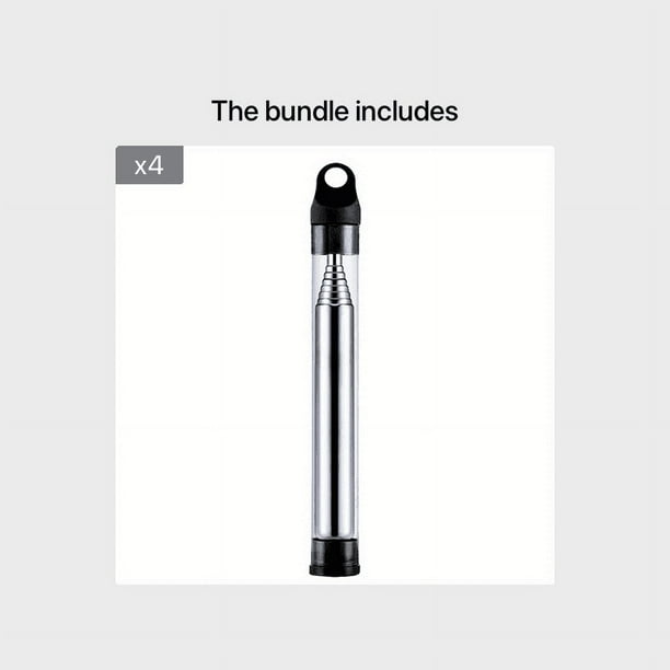 1pc Stainless Steel Pocket Bellows Collapsible Air Blasting Campfire Fire Tool For Outdoor Camping Pinic Hiking