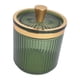 thumbnail image 4 of Tarro Multifuncional Con Soporte Para Bastoncillos De Algodón Y Tapa Para Escritorio Del Hogar, Color Verde Claro, 4 of 5