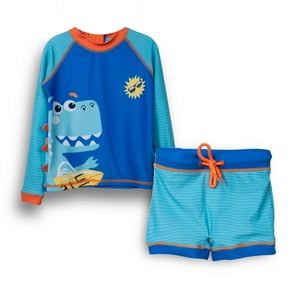 Traje De Baño Bebe Niño Calipso Pillin