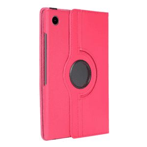 Mar Cases - Carcasa Funda Giratoria Para Tablet Samsung A11+ Plus Fucsia