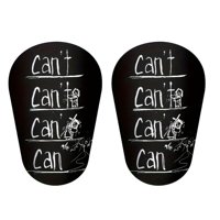 Magideal - 1 Par De Mini Espinilleras De Fútbol, Equipo De Protección, Accesorios Protectores, Equipo Pequeño, Espinilleras De Entrenamiento De Fútbol Para Niños Xs