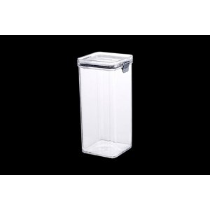 Coza - Contenedor Hermético Lock 1,5 L Cristal Blanco