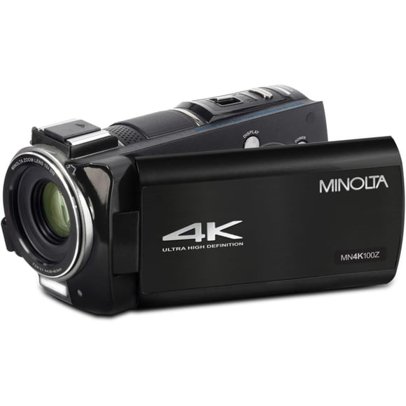 Camcorder Minolta MN4K100Z 4K 28MP Negro