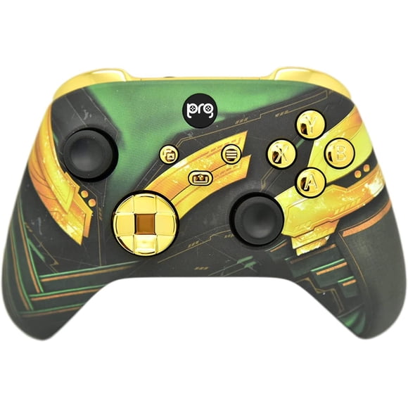 Controlador ProControllers Xbox Series X/S Verde y Oro