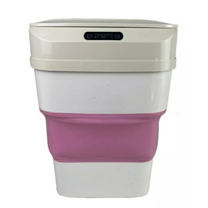 Importclick - Papelera Basurero Inteligente Con Sensor Digital Infrarrojo Rosa