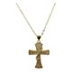 thumbnail image 1 of Collar Cruz Oro18k, Brillante  Protección, Regalo Religioso Dorado, 1 of 5