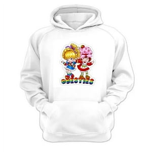 Genérico - Polerón Canguro Frutillita Y Rainbown Brite Blanco Talla Xs Unisex