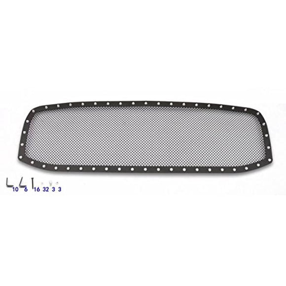 Grille APS de malla remachada negra para Ford Excursion 2005-2007