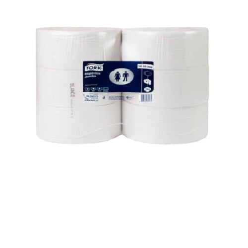 Papel Higiénico Tork Advanced Jumbo H/S 6 Rollos x 600 m HI55006
