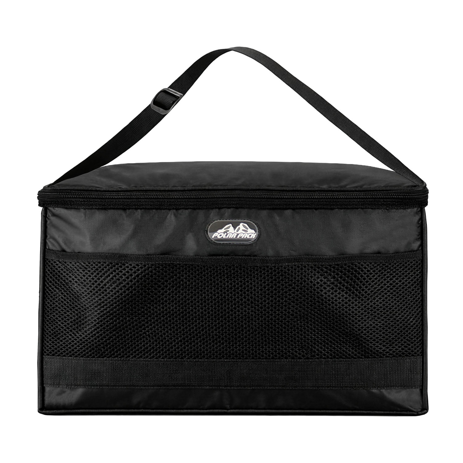 Bolso Cooler Térmico Polar Pack 28l Camping Playa Picnic Negro
