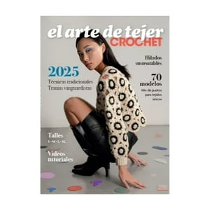 Zig-Zag - Libro El Arte De Tejer Crochet 2025 - Equipo Veredit