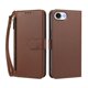 thumbnail image 3 of Funda con Billetera para [iPhone 17e/iPhone 16e] con Bolsillo Zipper y Tarjetero Marrón, 3 of 6