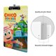 thumbnail image 3 of Chico Bon Bon: Mono con Cinturón de Herramientas Portapapeles de acrílico A4, tamaño carta estándar, carpeta con clip 31.8x 21.5CM para estudiantes, profesores y oficina, 3 of 6