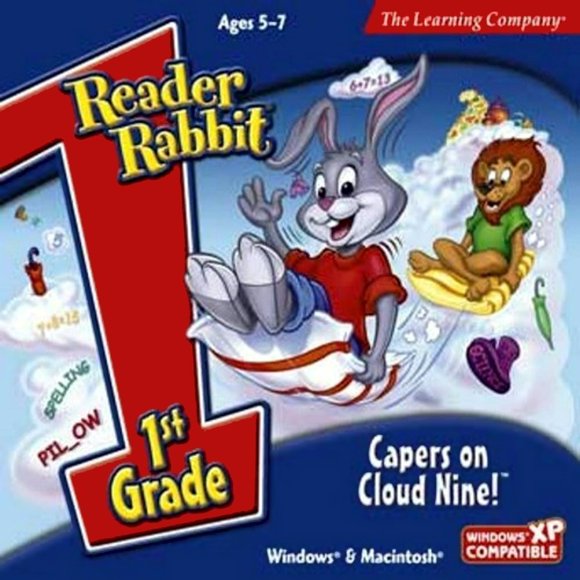 Software Educativo The Learning Company Reader Rabbit 1º Grado
