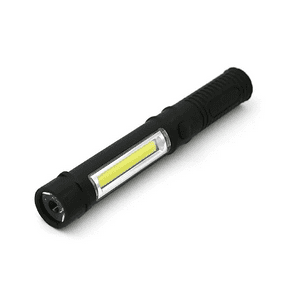 Genérico - Linterna Led 2 En 1 Con Imán Pilas Aaa