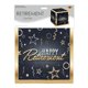 thumbnail image 4 of Caja para tarjetas Beistle Happy Retirement 23 x 23 cm con diseño de estrellas, 4 of 5