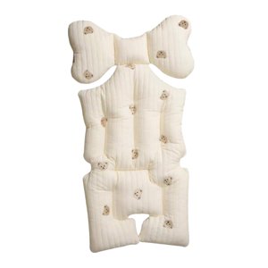 Bothyi - Cojín Para Cochecito De Bebé, Colchón Universal Para Cochecito, Cochecito, Oso