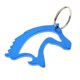 thumbnail image 2 of cabeza de caballo de aluminio simple abridor de botella llavero llavero bolsa colgante azul, 2 of 3