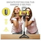 thumbnail image 5 of Baston Selfie Stick con luz Control Bluetooth iPhone Android Tripode Negro, 5 of 6
