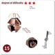 thumbnail image 1 of Classic IQ Metal Brain Teaser Magic Baffling Puzzles Game Toys For Children Adults Funny Gifts, 1 of 5