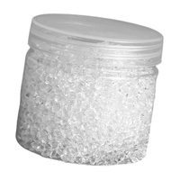 Magideal - Cuentas Termoplásticas, Bolitas De Plástico Para Derretir, Kit De Enseñanza Reutilizable, Cuentas De Plástico Moldeables De Resina Para Reparación Tem Transparente 80G