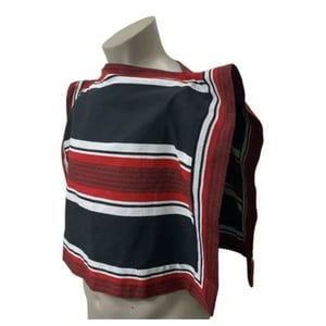 Genérico - Manta Poncho De Huaso Cueca Adulto-Juvenil 67X100Cm
